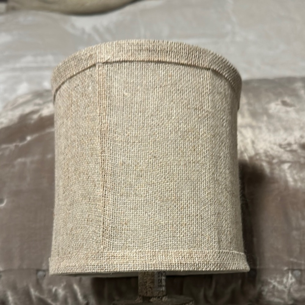 Rustic Beige Table Lamp - Picture 3 of 4